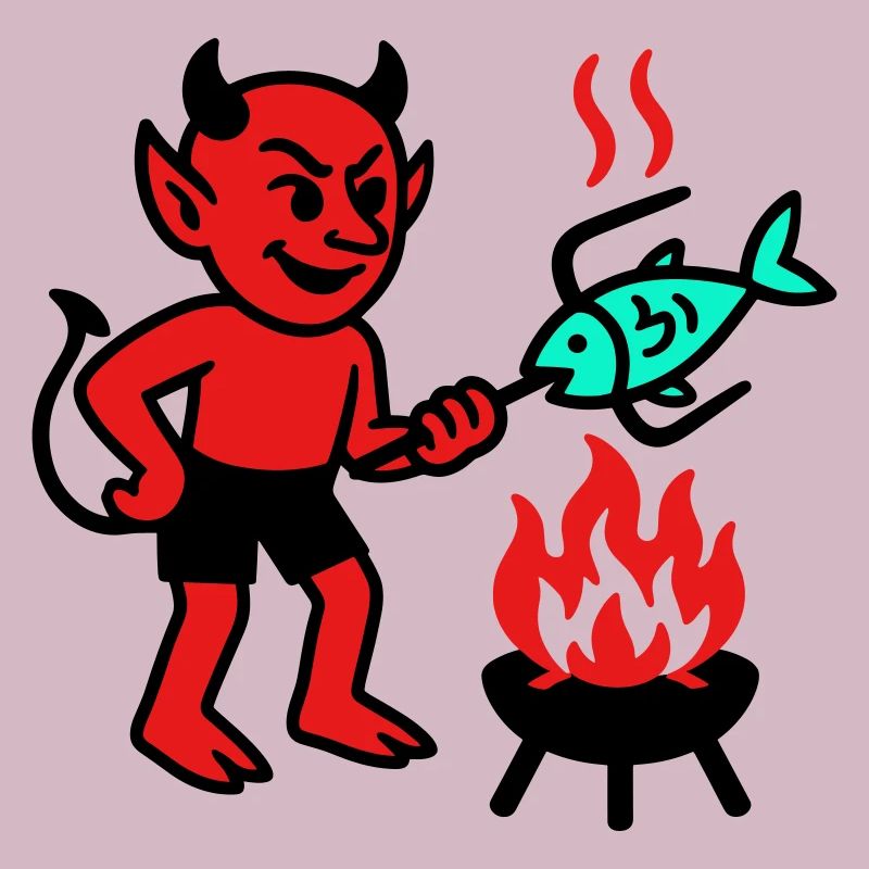 Devil with Fish