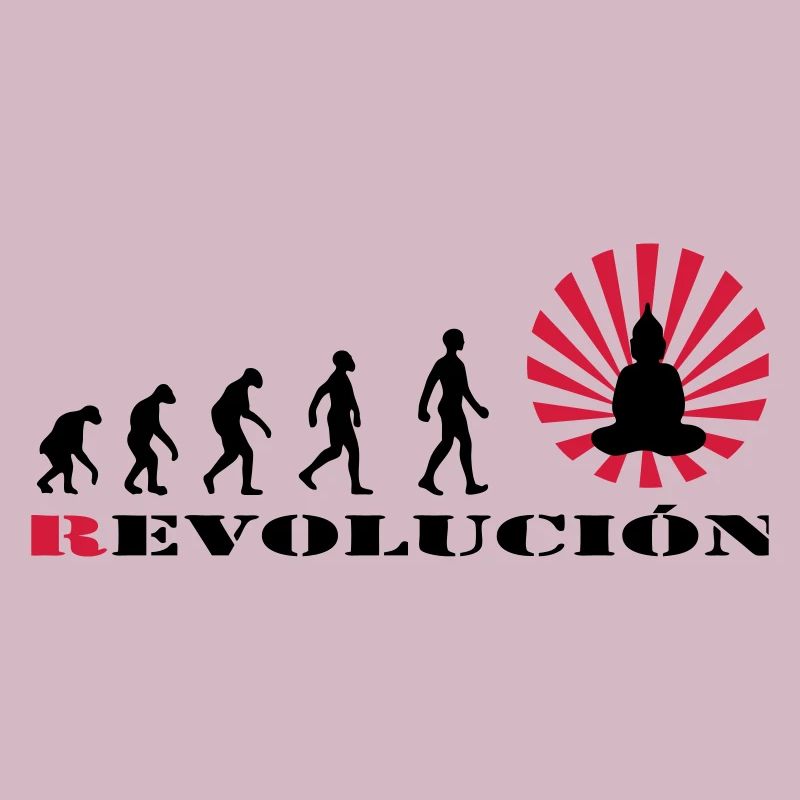 r-evolution, Evolution, darvin, revolution, Buddha