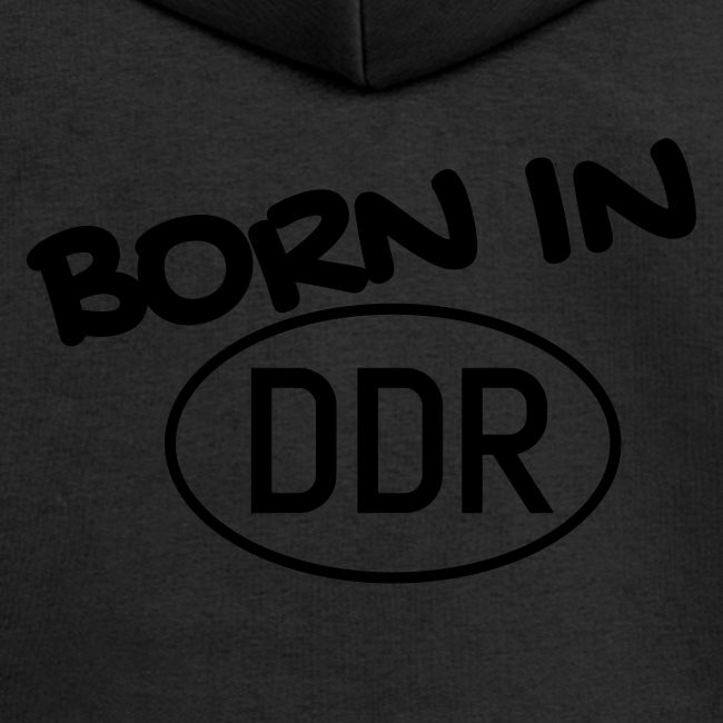 Born in DDR schwarz