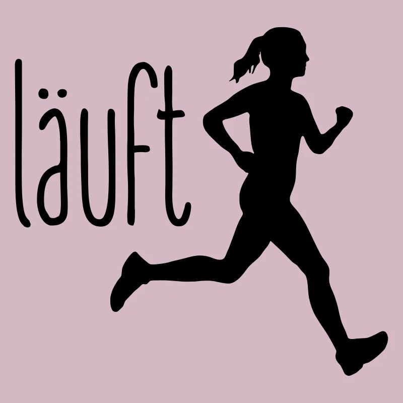 Jogging Frau läuft