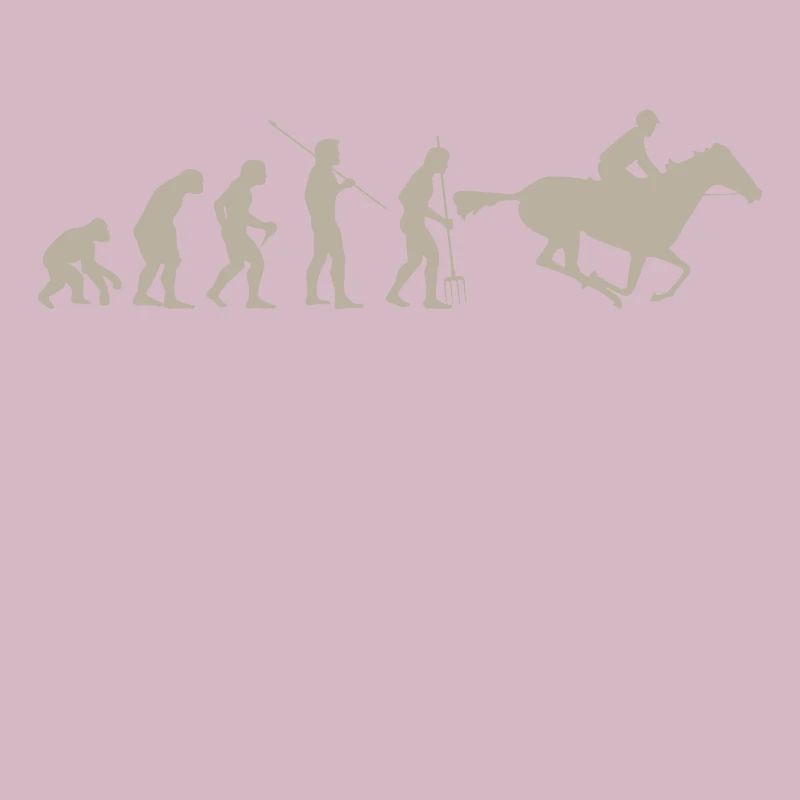 Evolution Pferd Geschenkidee