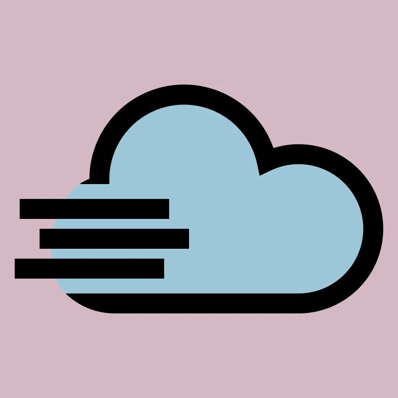 Windiges Wetter Icon