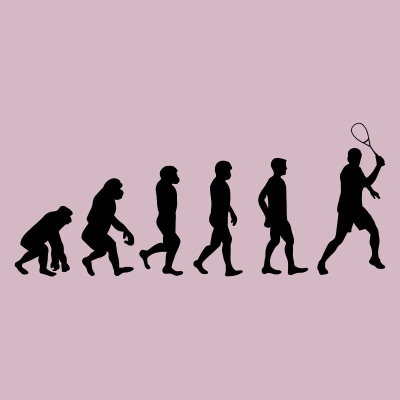 Evolution Squash Sport Squashspieler Geschenk