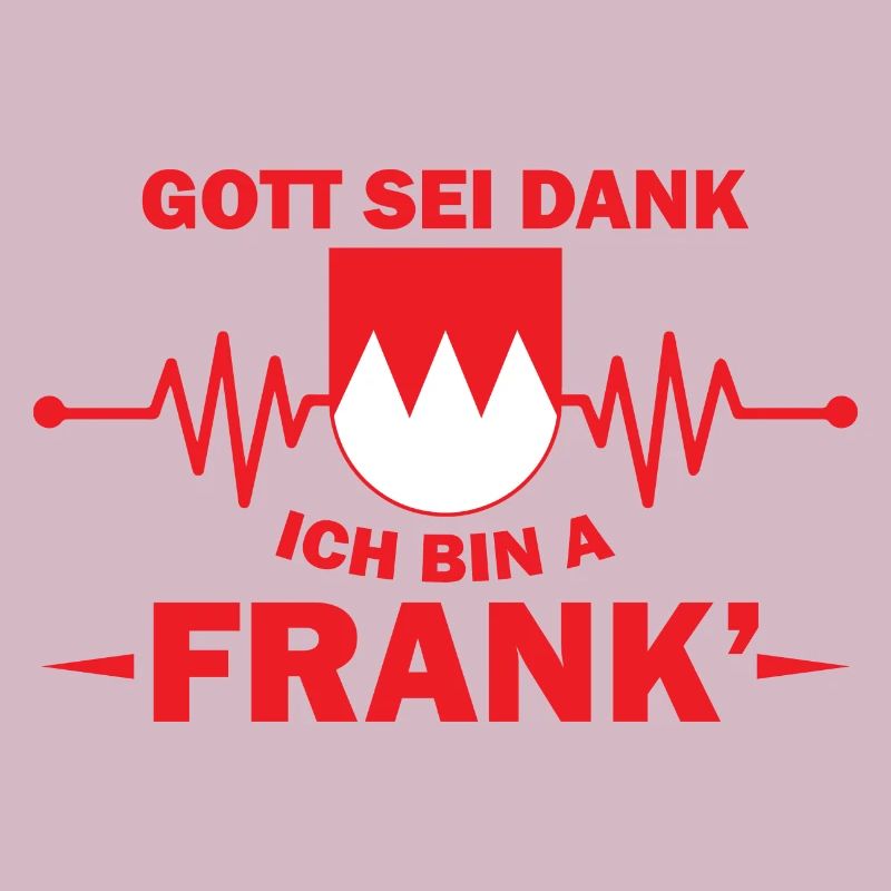 Gott sei Dank ich bin ein Frank Geschenk Design