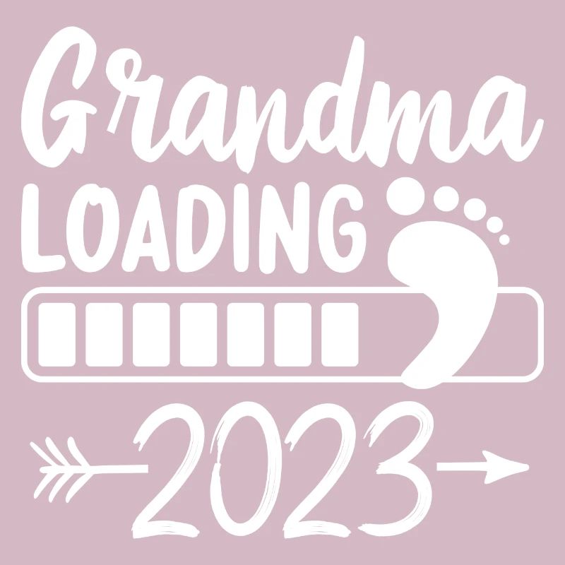 2023 Oma Loading Werdende Oma Großmutter
