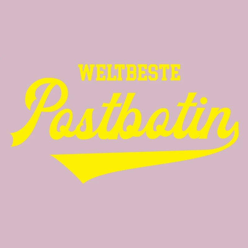 Weltbeste Postbotin Briefträgerin Beste Botin Post