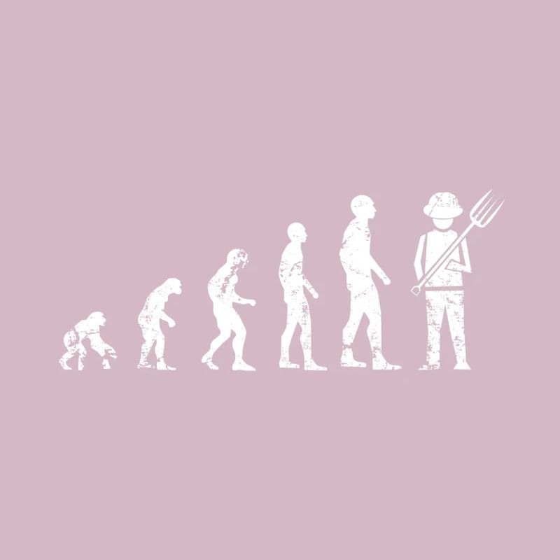 Evolution farmer agriculture farmer gift