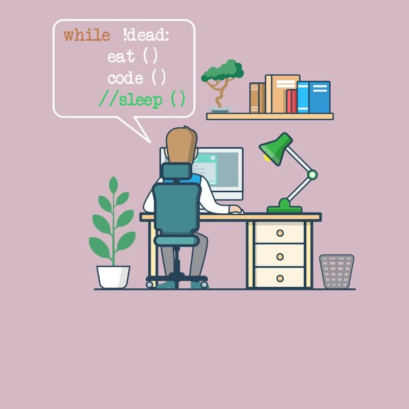 Eat Code Sleep | Funny Coder Programmierer