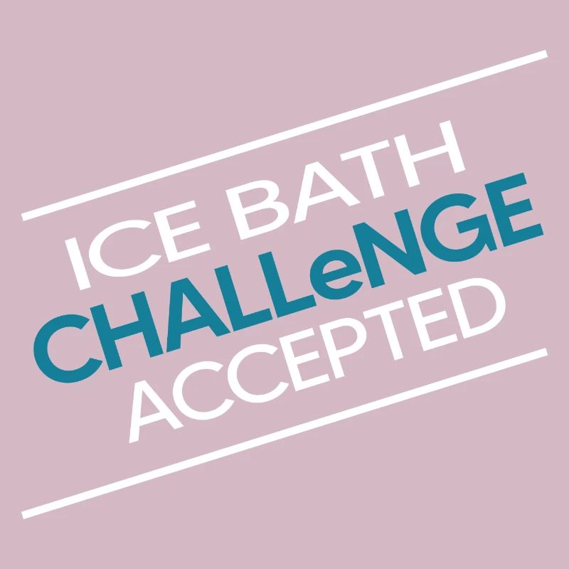 Eisbaden Winterschwimmer "ice-bath-challenge"