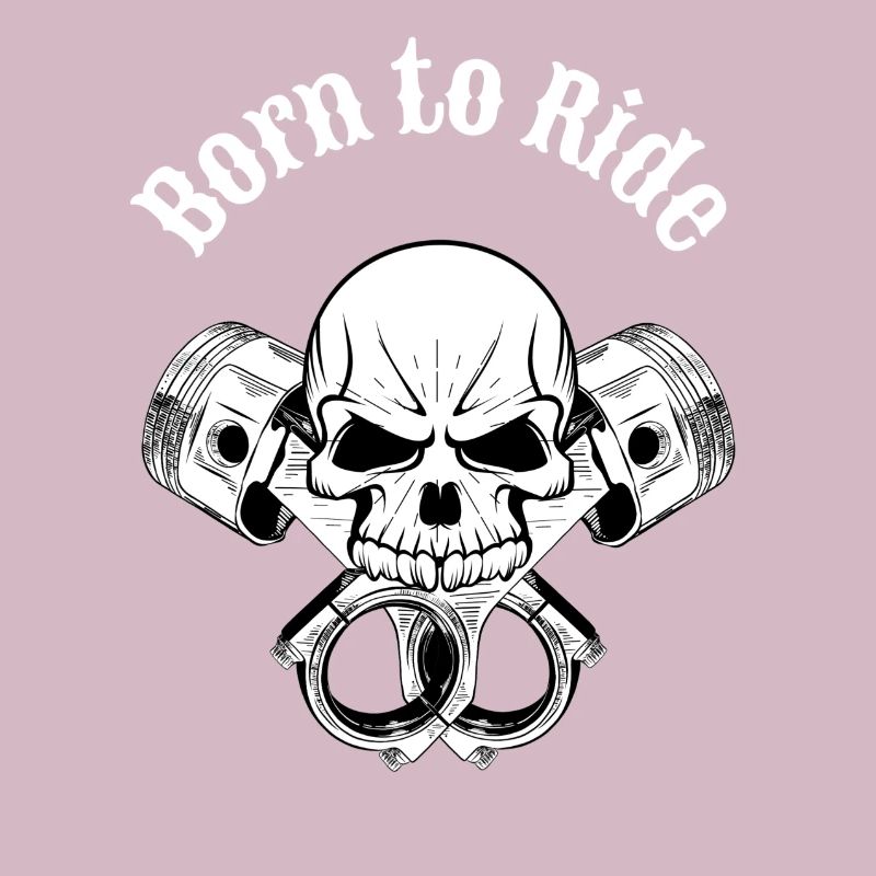 Ich bin ein Motorradfahrer.