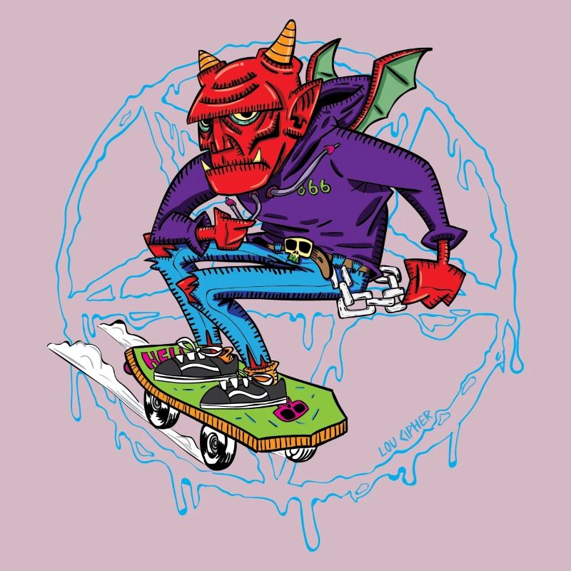 Skate oder ... brenn in der Hölle!