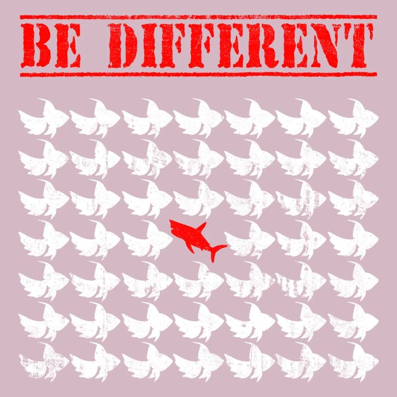 Be Different / Sei anders TShirt