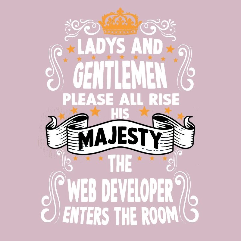 web developer T witziges Spruch Motiv Webdeveloper