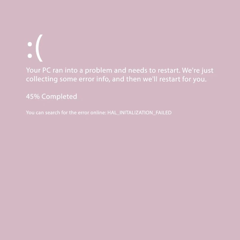 Programmieren Error Bluescreen Gaming Geschenk