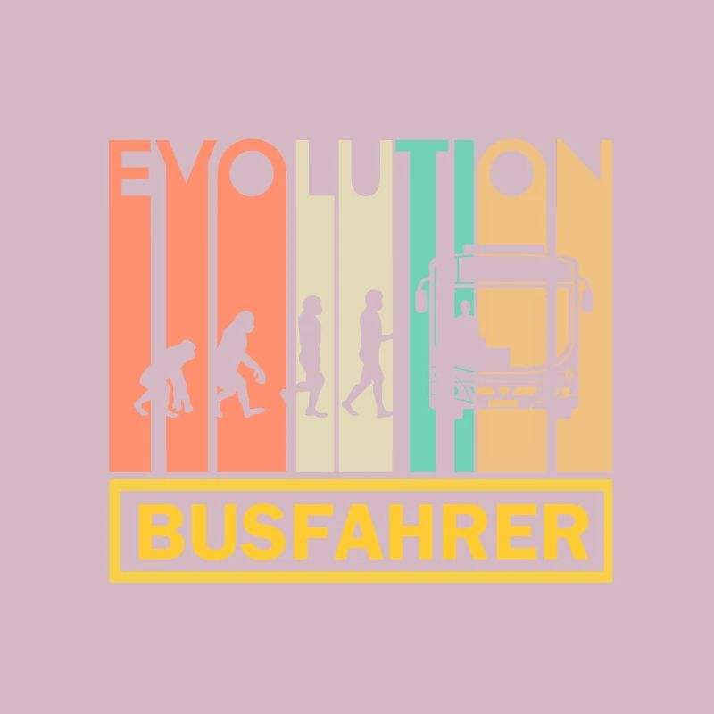 Busfahrer Beruf Geschenk · Evolution