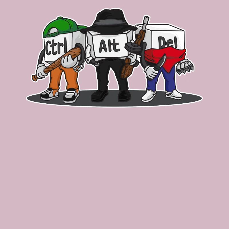 Ctrl Alt Del Computer Admin Nerd Geek Computer Scientist