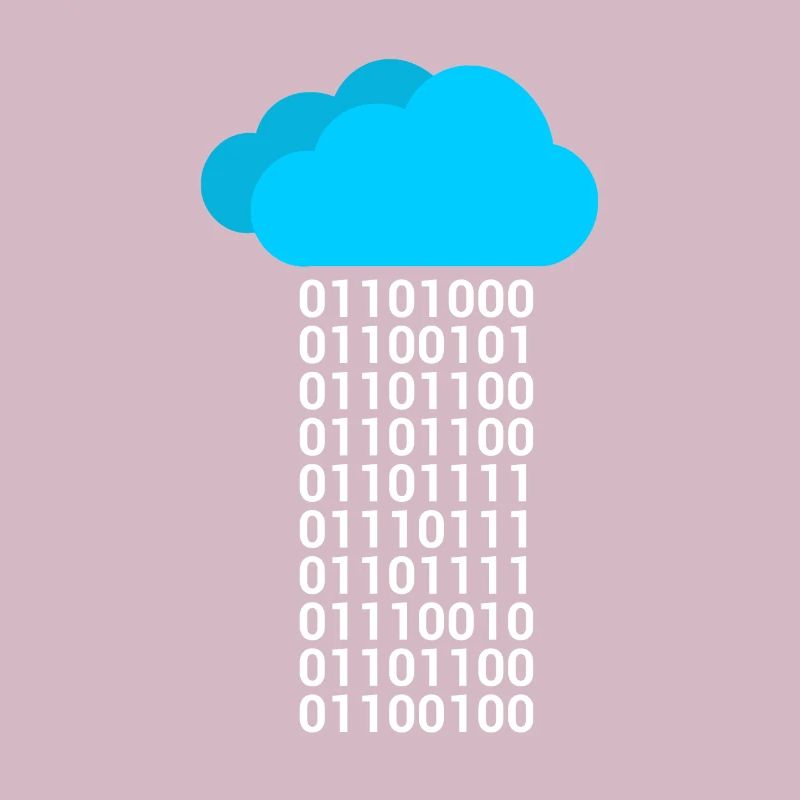 Informatique Binary Cloud Cloud