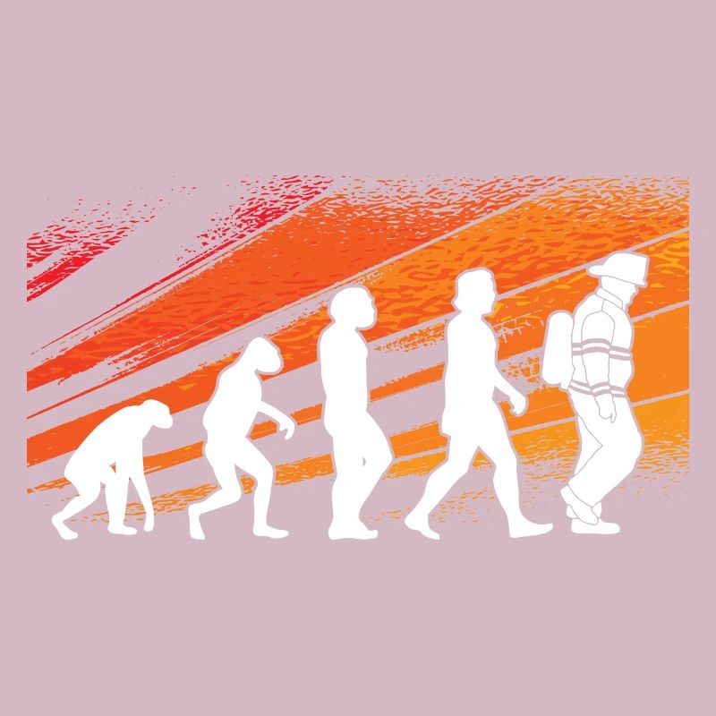 Evolution Pompier Rétro Métier de Pompier