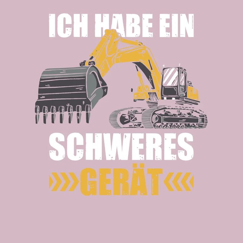 Schweres Gerät Baggerführer Baggerfahrer Bagger