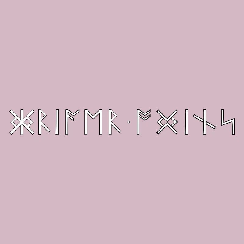 Warrior Odin's Runic Script Germanic Vikings