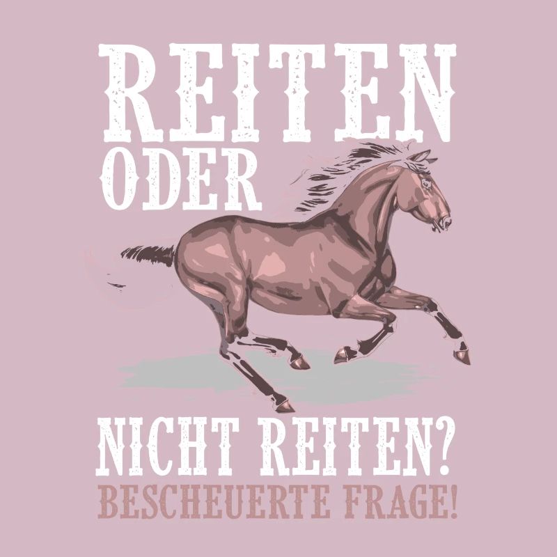 Pferd - Reiten oder nicht reiten bescheuerte Frage