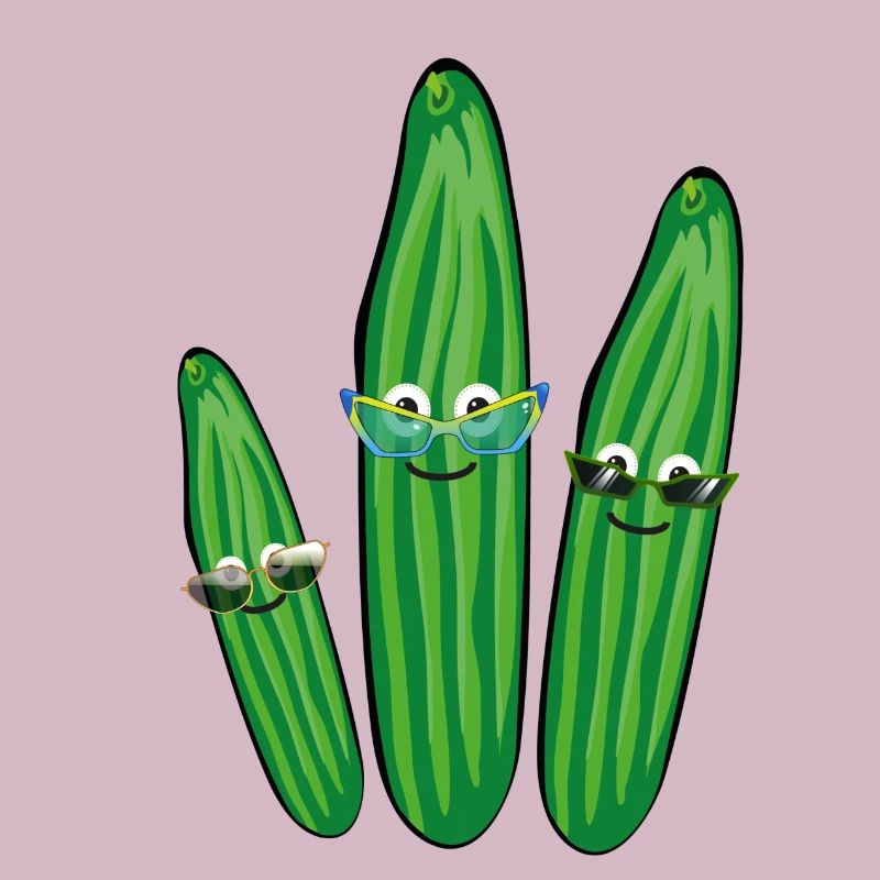 Trio de concombre,Concombre,Concombre,Concombre,Lunettes de soleil
