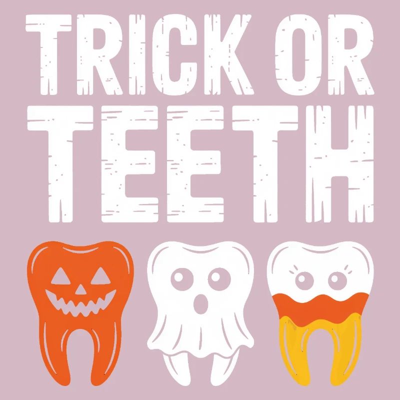 Trick oder Teeth Halloween-T-Shirt