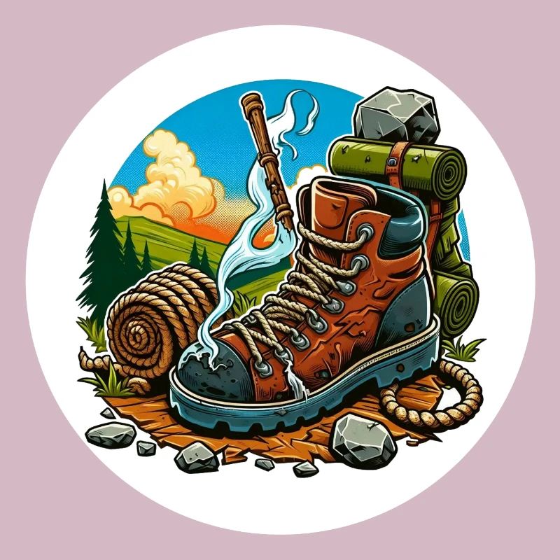 Qualmender Wanderschuh