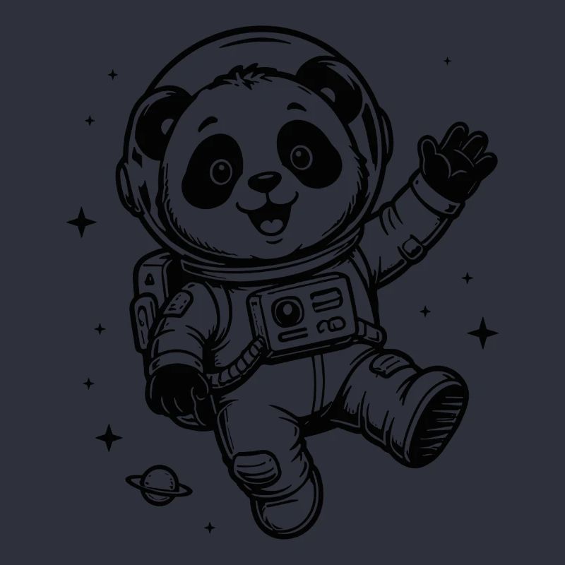 Astronaute Panda : Aventure spatiale