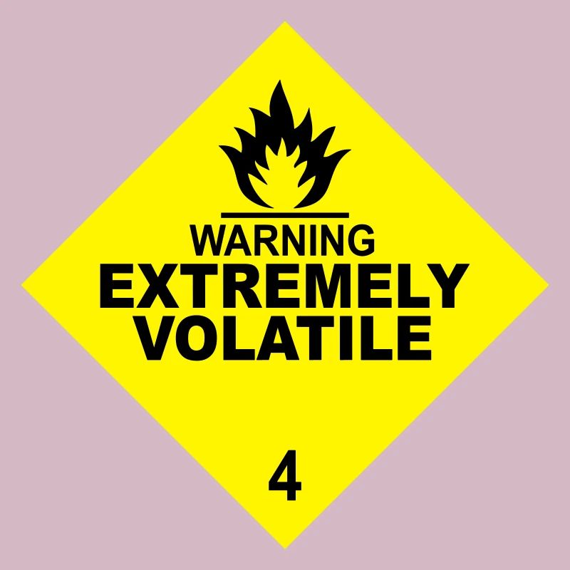 warning extremely volatile square II 2c