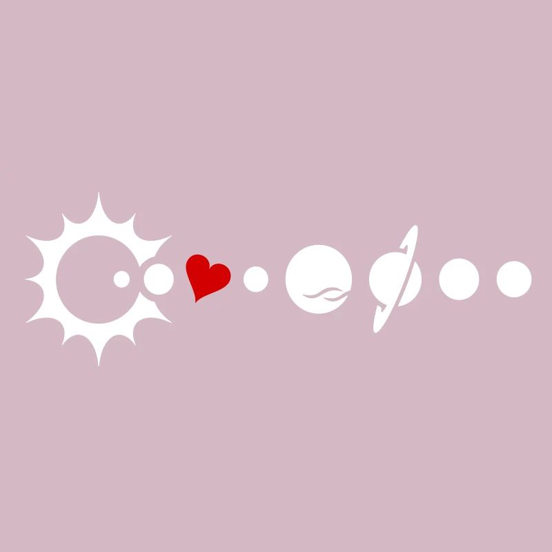 Solar System (Earth is Love) (Vector)