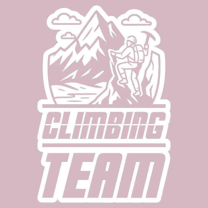 Bergsteiger Team Klettern