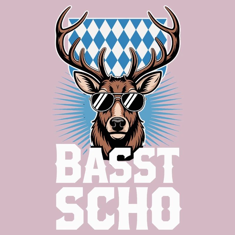 Basst Scho Hirsch Dialecte bavarois Bavière