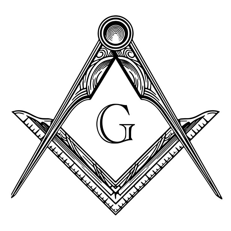 Masonic Symbol Angle & Compass Freemasonry