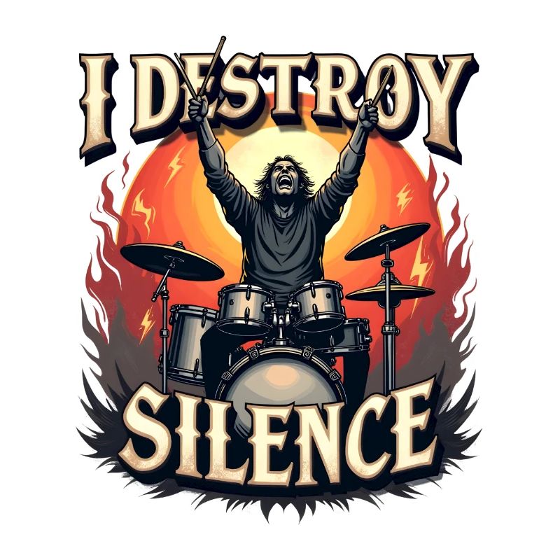  Drummer – I Destroy Silence