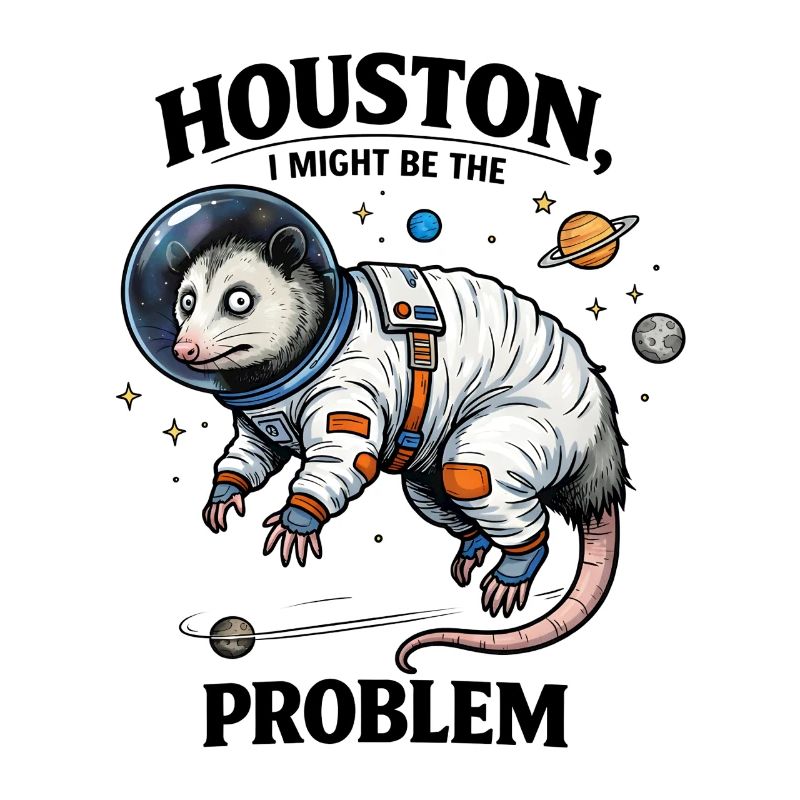 Opossum Astronaut - Houston I Might Be The Problem