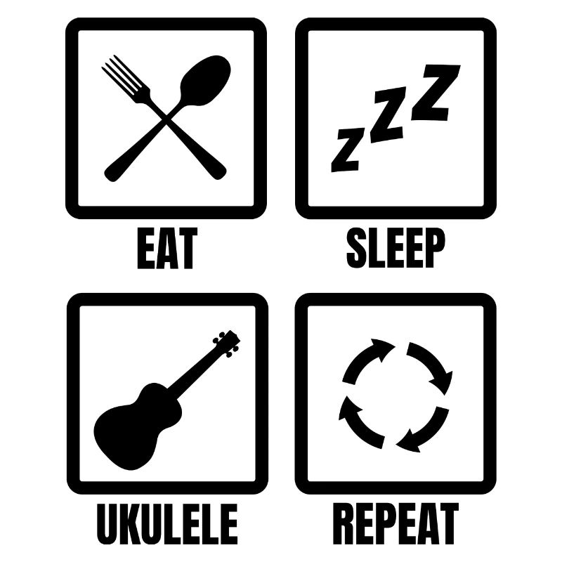 Routine du joueur de ukulélé