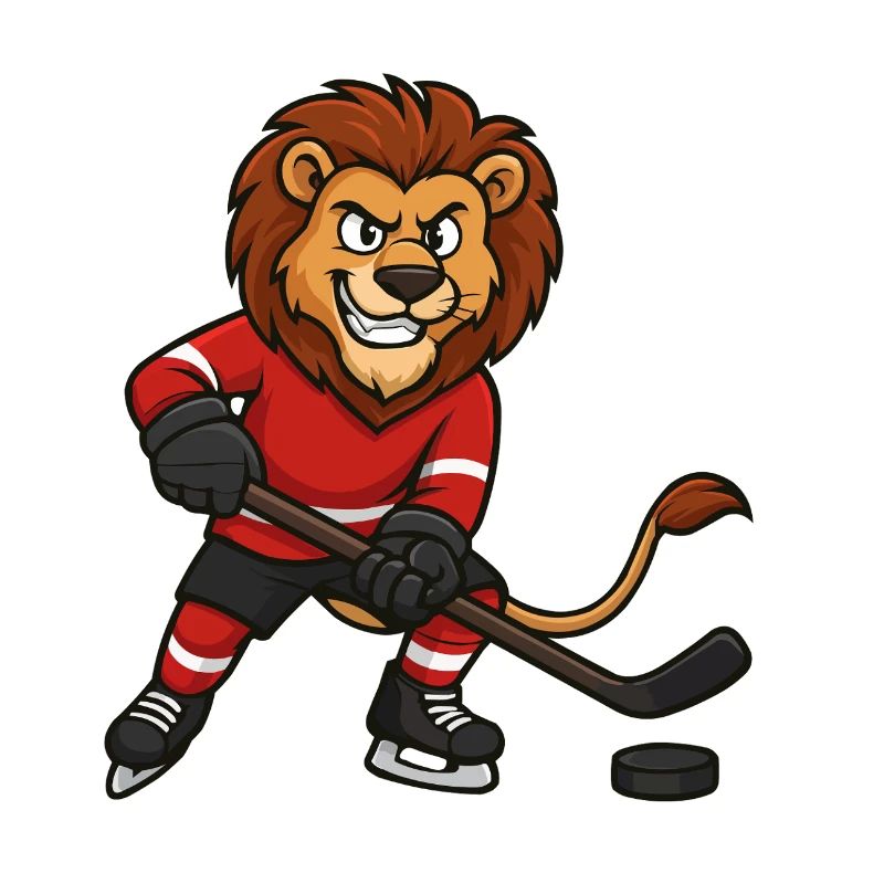 Löwe Hockey Comic