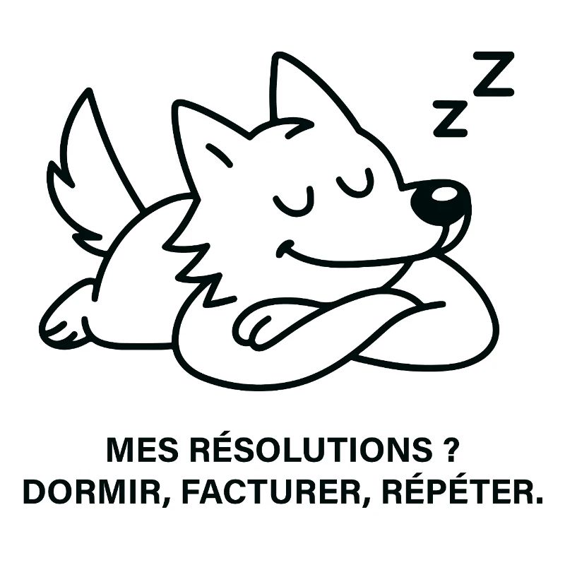 Loup Somnolent et Résolutions de Pause