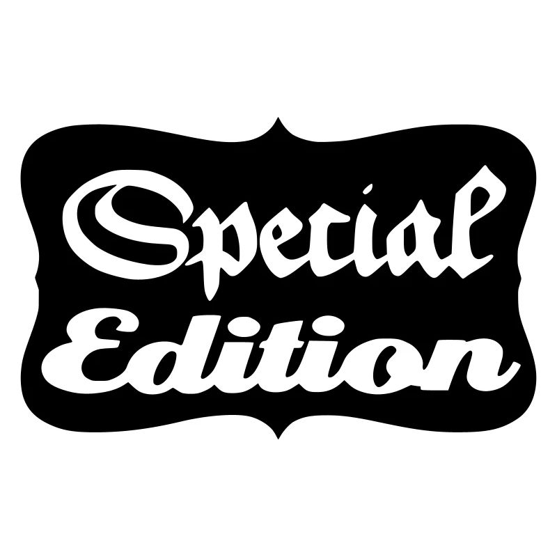 special edition tuner tuning custom bobber sticker