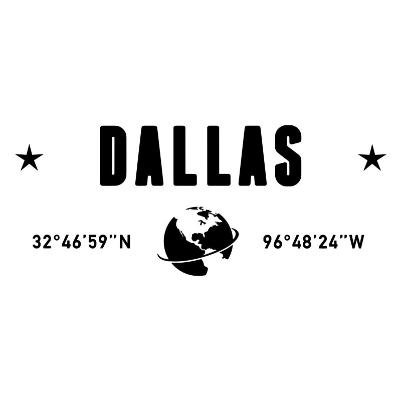 Dallas Texas Coordinates Planet Earth