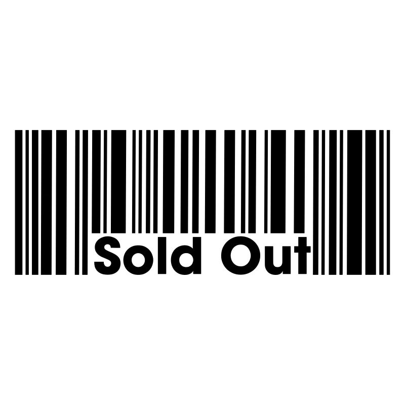 Sold Out – Ausverkauft Shop Code Barcode Shirt