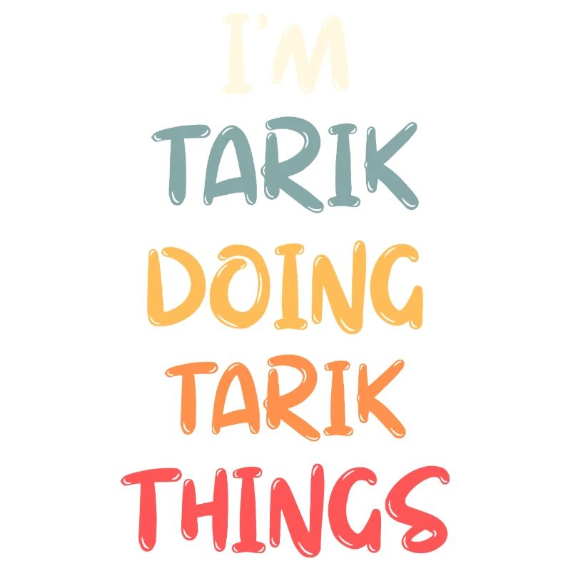 Tarik Name Tarik Personalized Name First Given