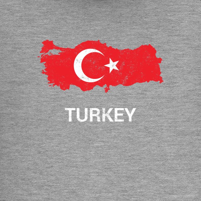 Turkey ( Turkiye ) country map &flag