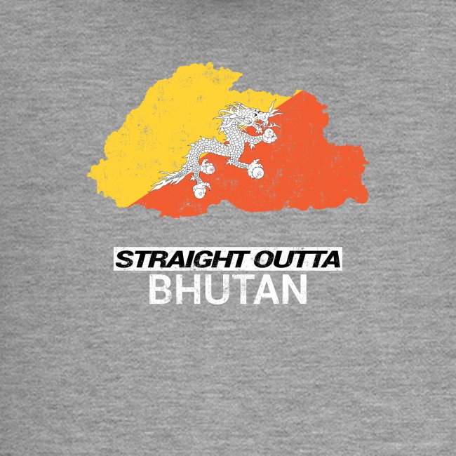 Straight Outta Bhutan country map