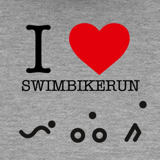 I love swim bike run