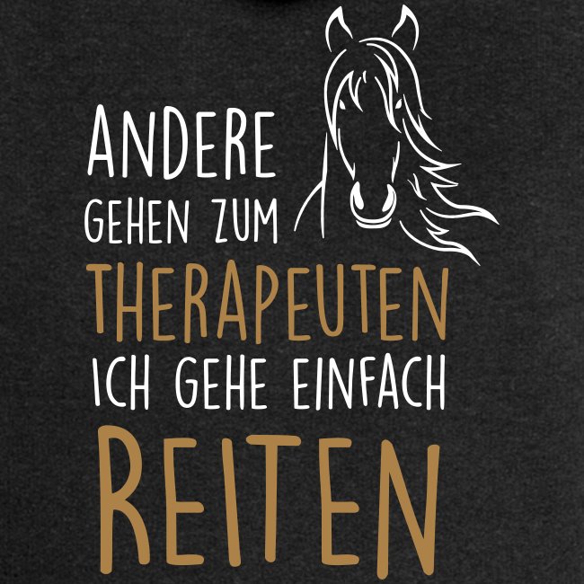 Vorschau: Therapeut Pferd - Frauen Premium Kapuzenjacke