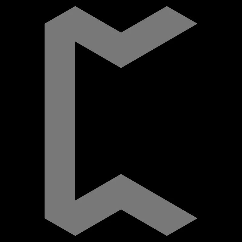 Rune: Pertho ᛈ (P), Quantum Runes Futhark 0