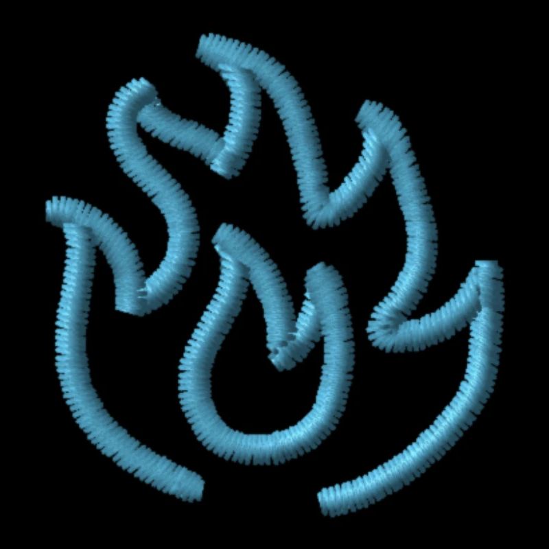 Flamme Blau