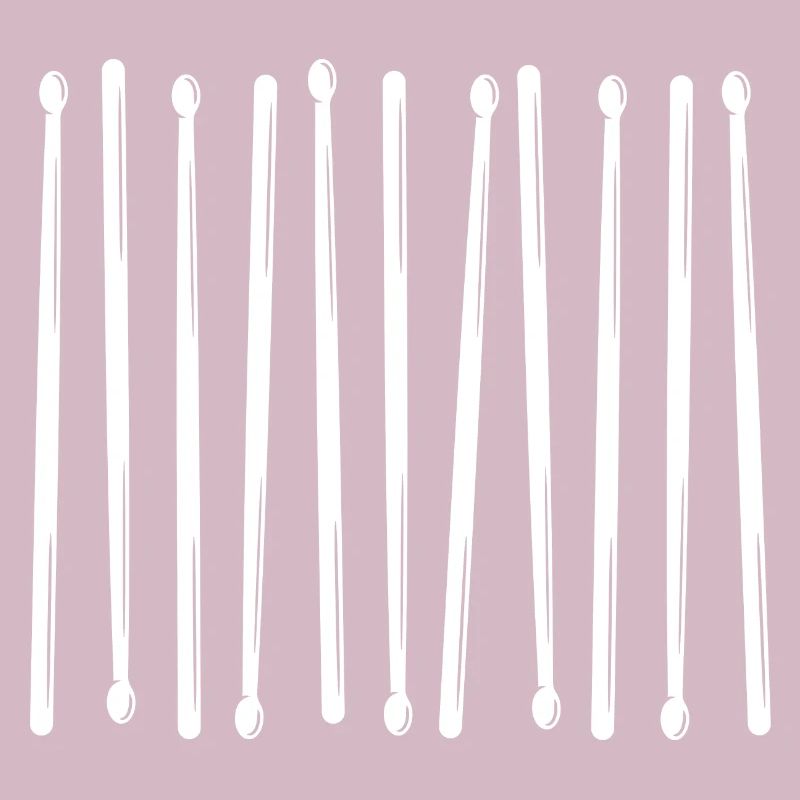 Drumsticks Vertical Pattern